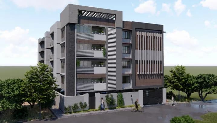 Lavish Spaces Svasti Residence — Elevation