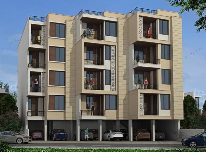 Dhabhas Apartment — Elevation