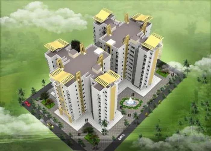 Nalanda Heights — Aerial View