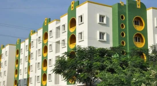 KTVR Vijaydeepas Green Field — Side Elevation