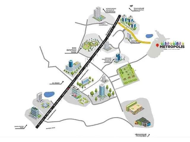 Metropolis Aquaris, Kasar vadavali