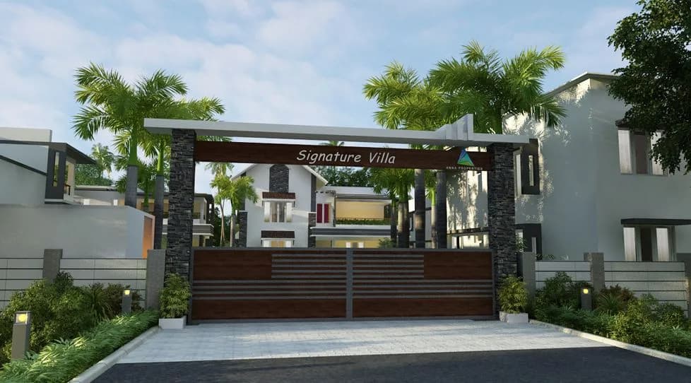Anna Signature Villa — Artistic Entrance