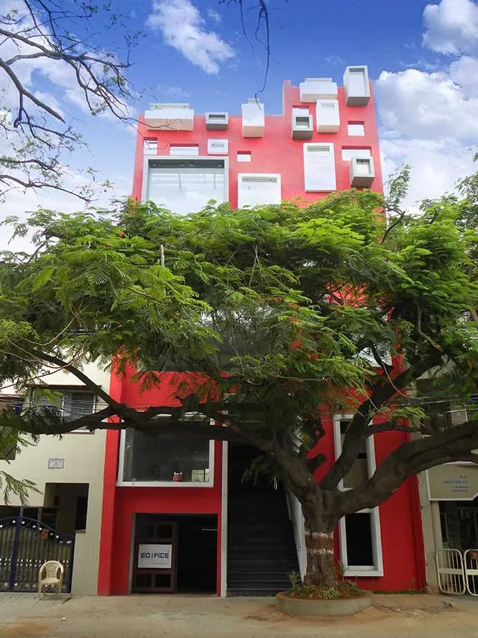 Edifice Cube, Jeevan bima nagar