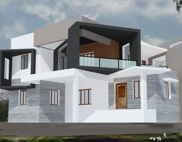 Gopinath Dham Punit Villa — Side View