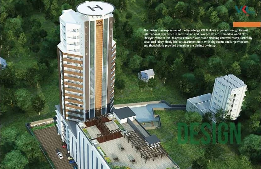 VKL Towers — Aerial view