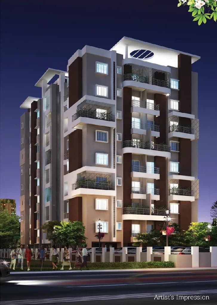 Achyut Nest — Night View