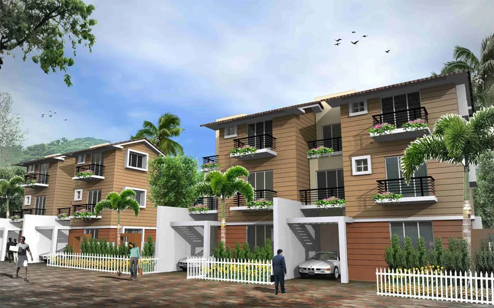 Saraswati Green Ville — Front View