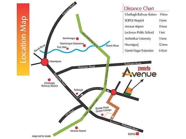 Om Sai Pearls Avenue, Raebareli Road
