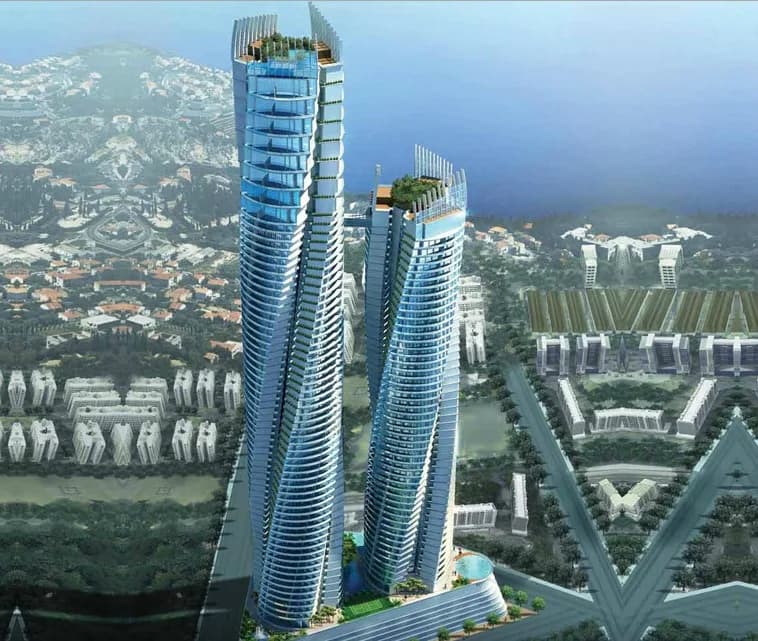 Kamla Landmarc Trident, Parel