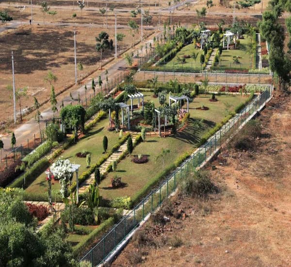 ESS Sree Sapthamathruka Layout — Aerial View