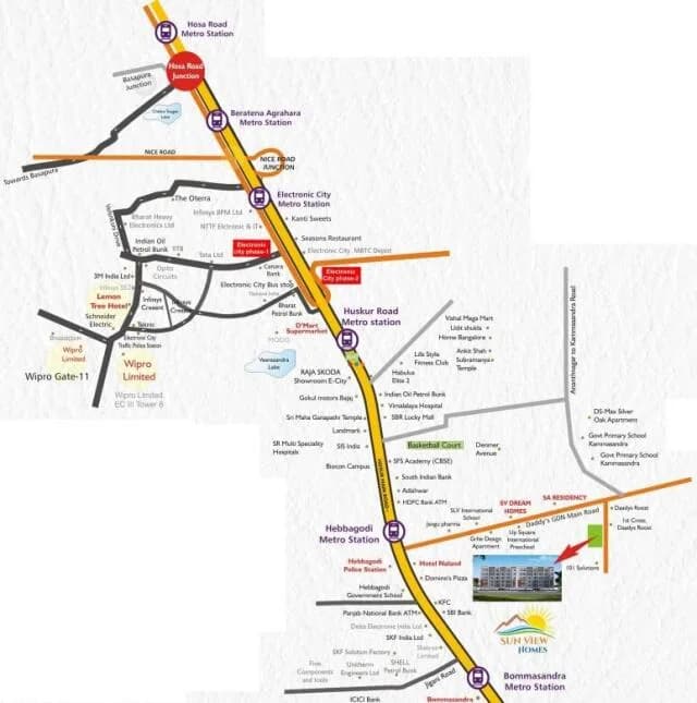 Sun View Homes, Electronic City