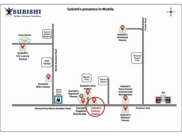 Subishi Fortuna Towers, Mokila