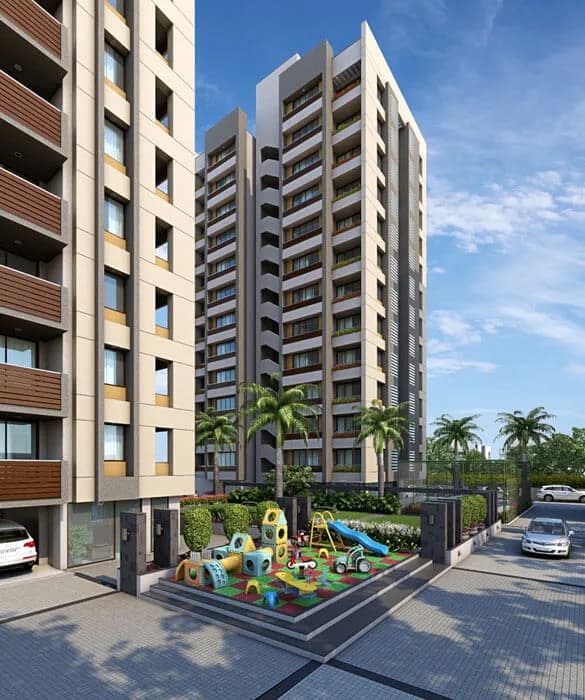 Western Shankheshwara Heights — Building View