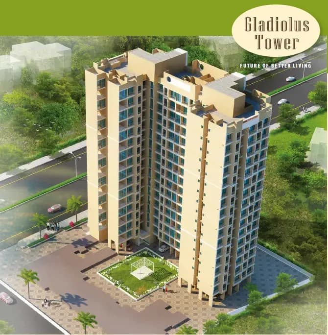 Shellproof Gladiolus Tower, Vasai East