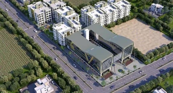 Sarfaraz Apsara Skyline — birds eye view