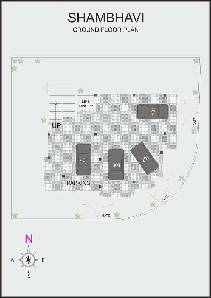 Mahendra Shambhavi — Car Park