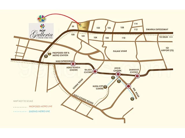ROF Galleria, Sector 102