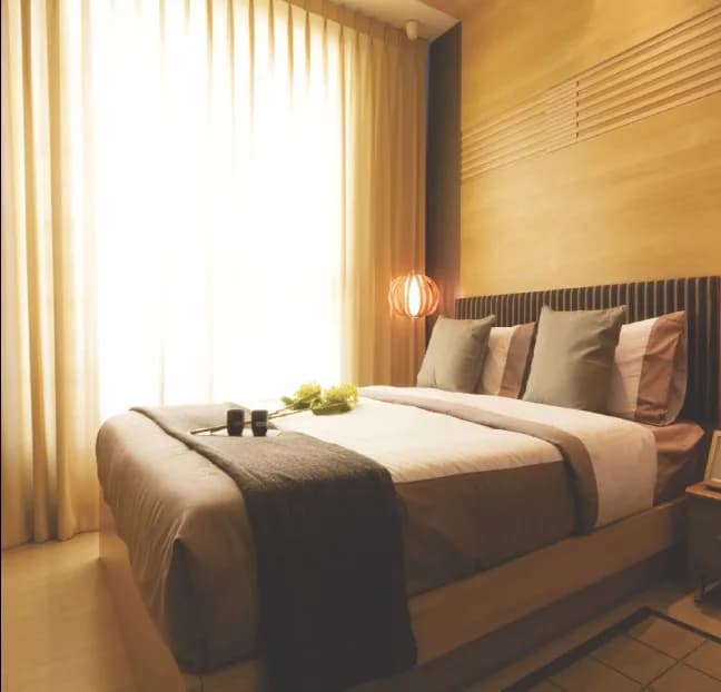 Kamal Ideal Sapphire Floors — Sample Bedroom