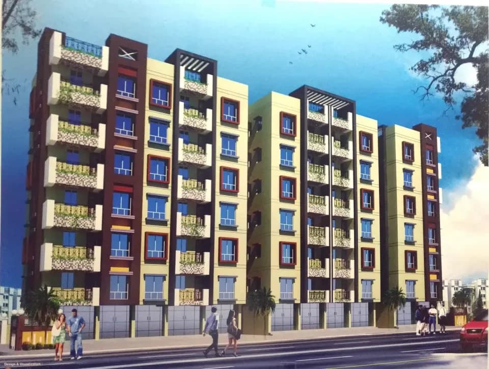 Ganapati Apartment Dum Dum — Elevation