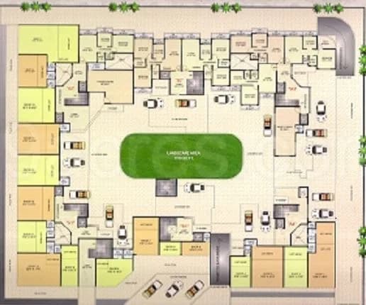 Shree Vignaharta Complex — Car Parking Plan