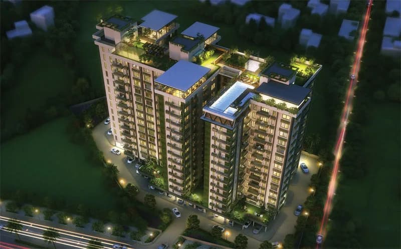 Sanjeeva Tower — Aerial View