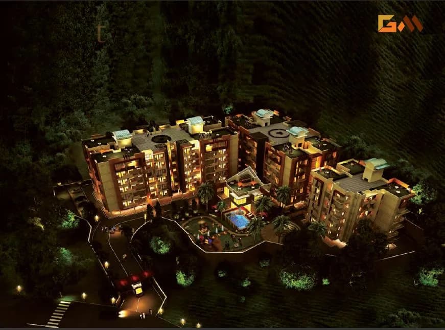 Doon Infra Golden Manor — Night View