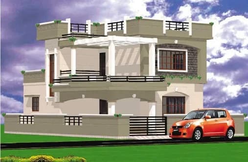 Sree Vardhana Larkspur Villa — Graphical Elevation