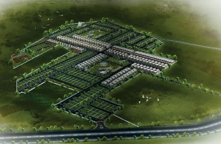 SVKR Silpa Lepakshi nagar — Aerial View