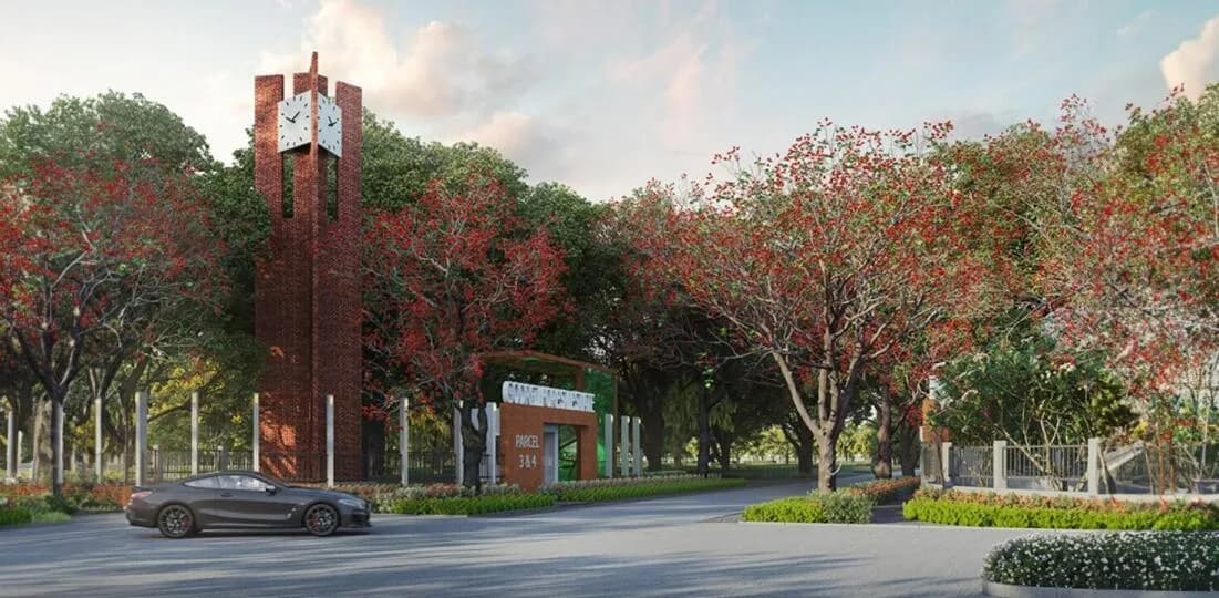 Godrej Forest Estate — Entrance