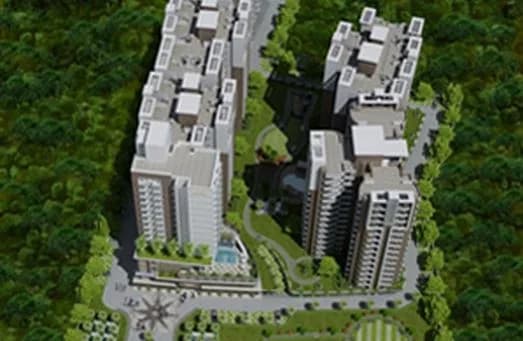 Land Sariska Residency — Aerial View
