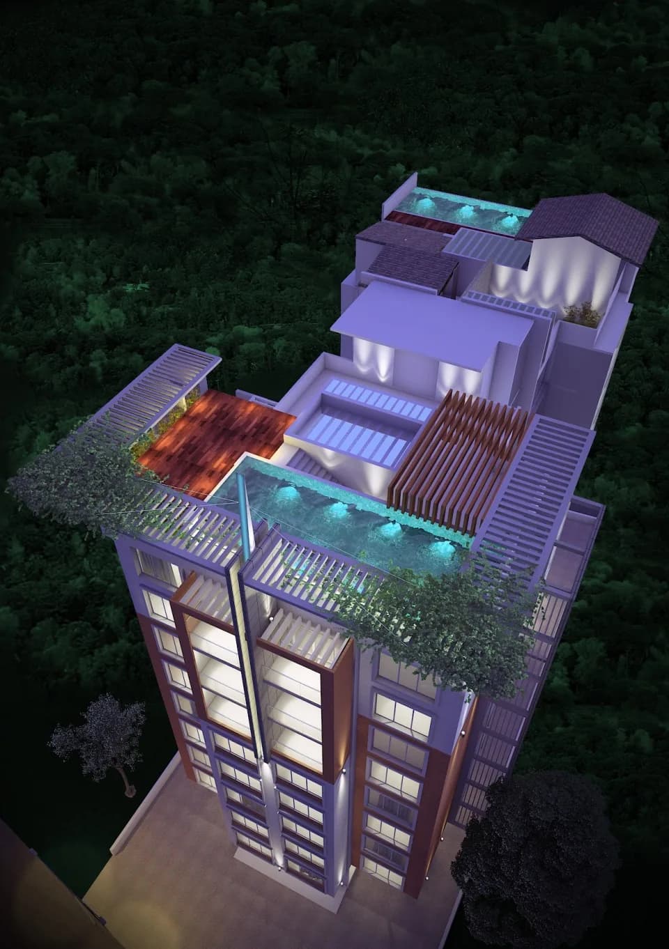 Jai Bhuvan Grande Torre, Miramar