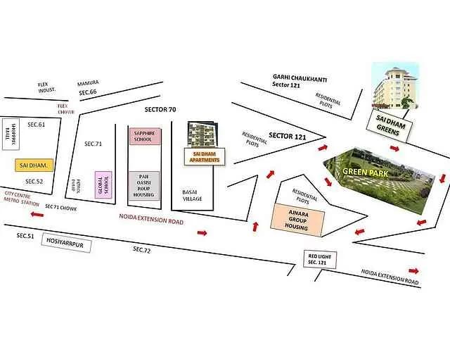 Sai Dham Greens, sector 121