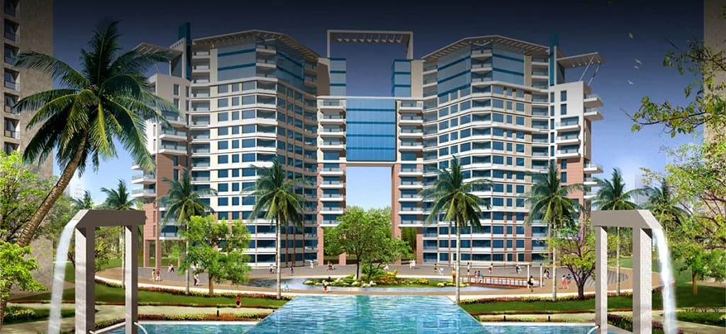 Parsvnath Palacia — Front Elevation