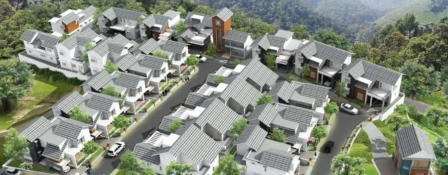 Movin The Summit Luxury Villas — Aerial View