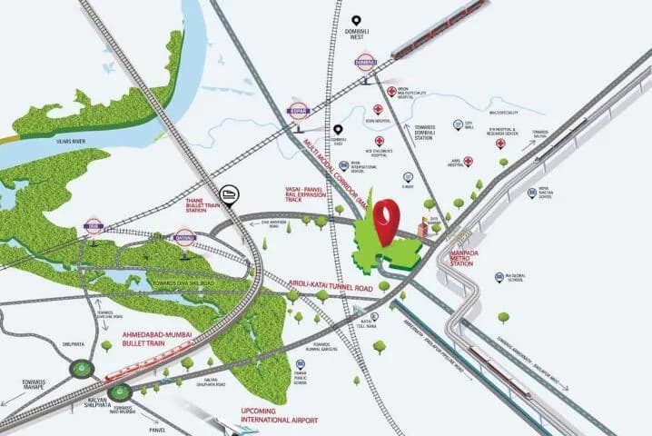 Runwal Garden City, Dombivli East
