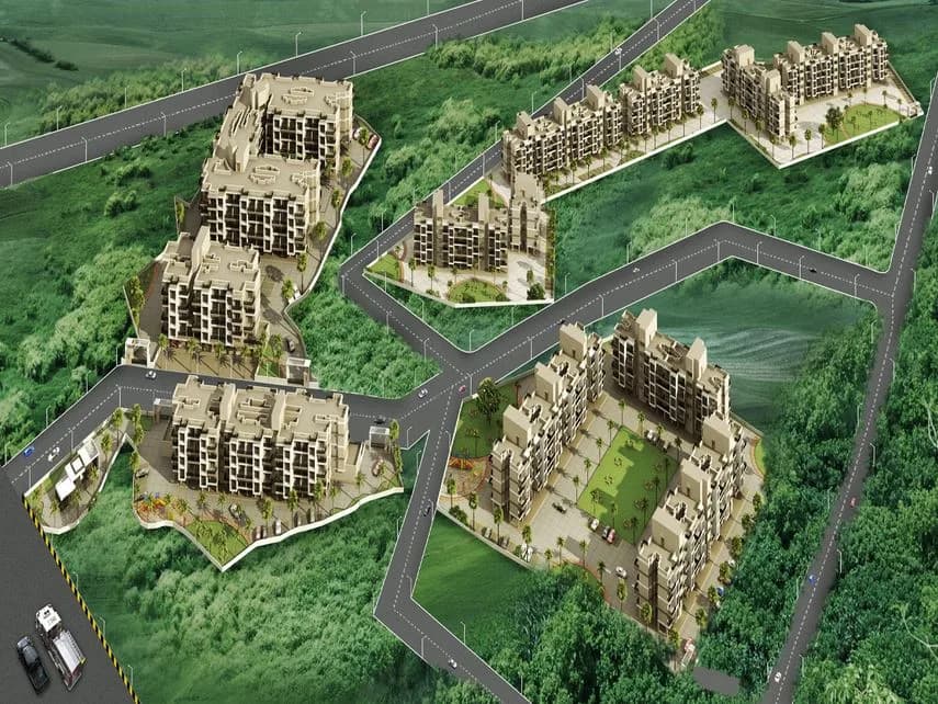 Charms Gardenia — Aerial View