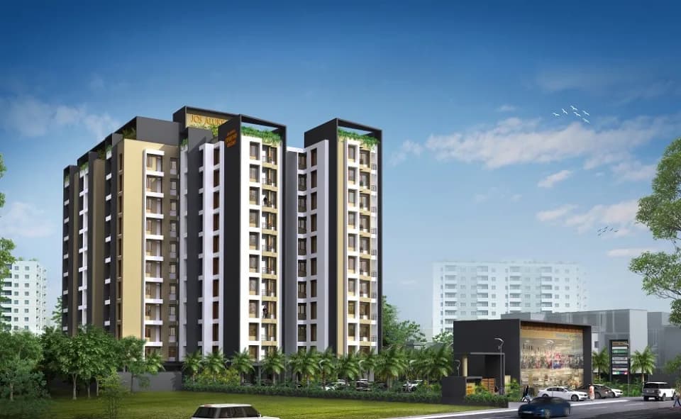 Jos Alukkas Diamond Enclave, Nellikunnu
