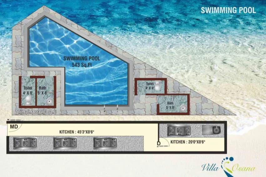 Yume Villa Osana — Swimming Pool