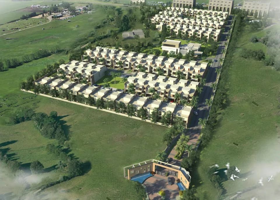 Prestige Woodside — Aerial View