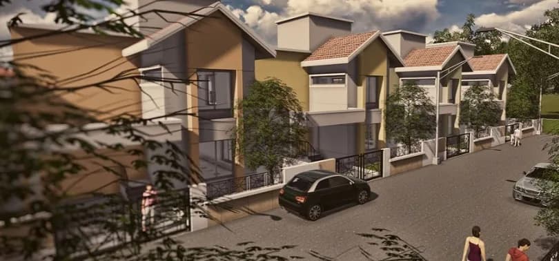 Vishal Vailankannis Green Meadows — Elevation