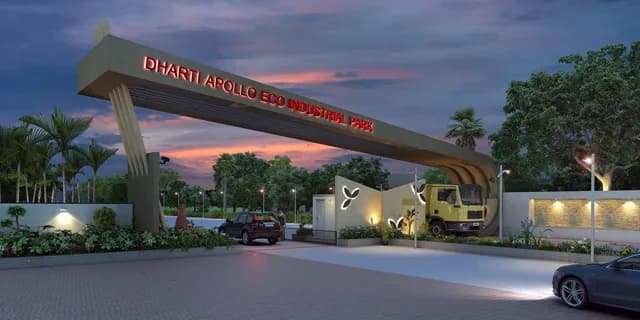 Dharti Apollo Industrial Park — Entrance