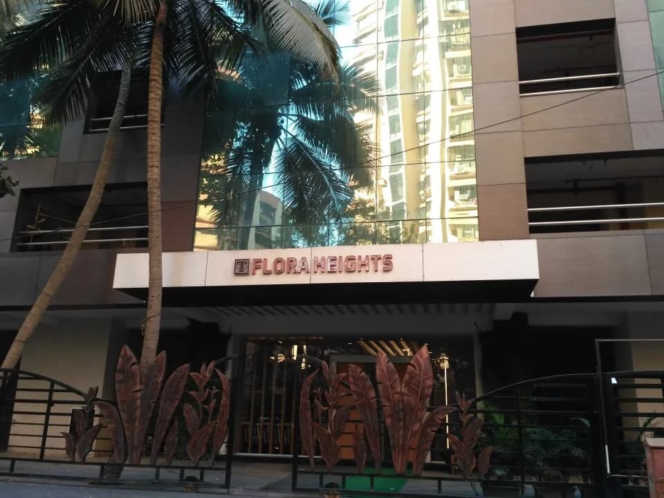 Flora Heights — Entrance