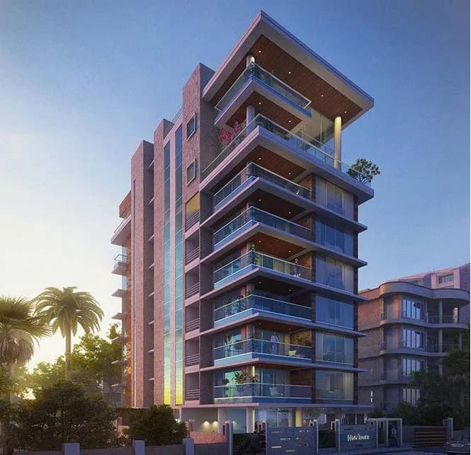 Niraj Kakad Nidhi Towers — Elevation