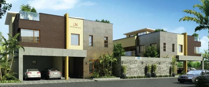 Devinarayan Aquarelle — Elevation view