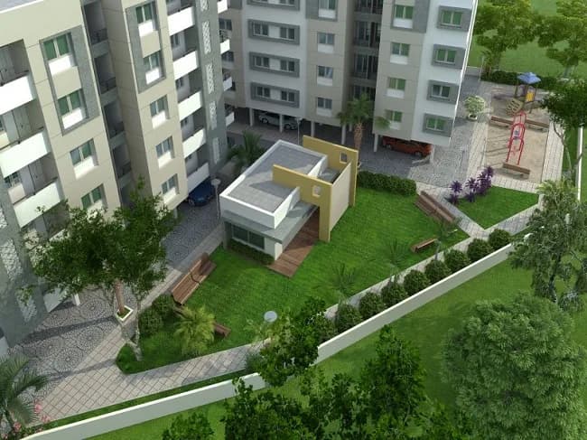 Nyalkaran Shree Siddheshwar Heaven — Garden Ariel View