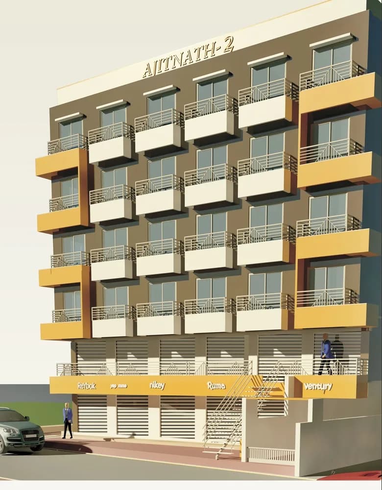 Home Maker Ajitnath Residency 2 — Artistic Elevation