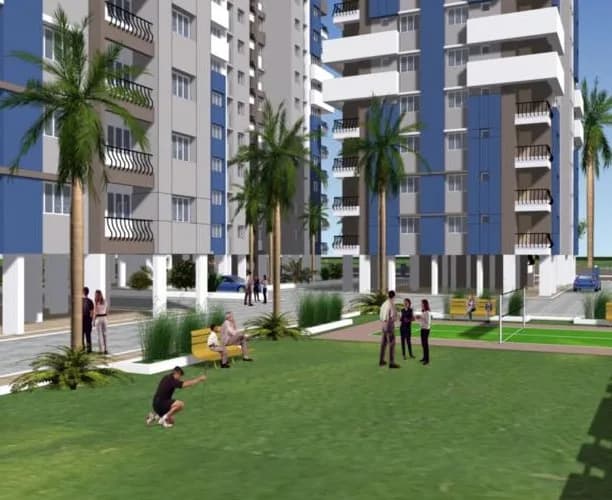 Aagam Enclave — Garden