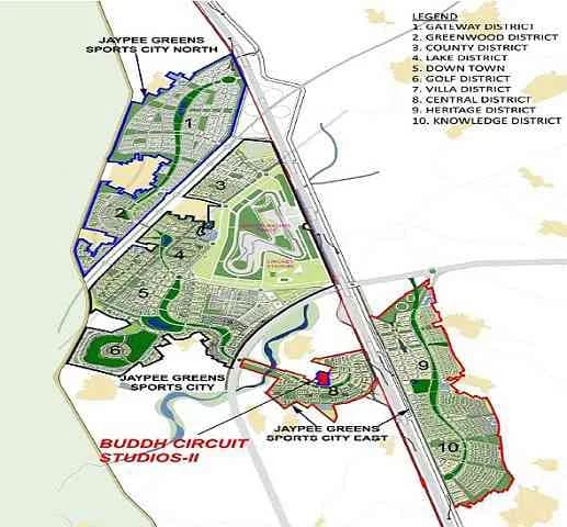 Jaypee Greens Budh Circuit Studios 2, Yamuna Expressway