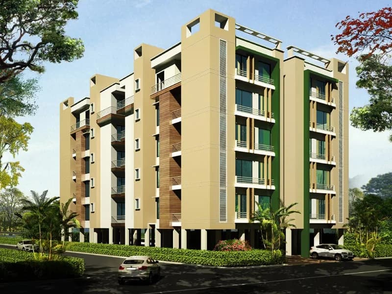 Sukhdham Residency — Side View