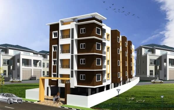 Noble Mithila — Side Elevation
